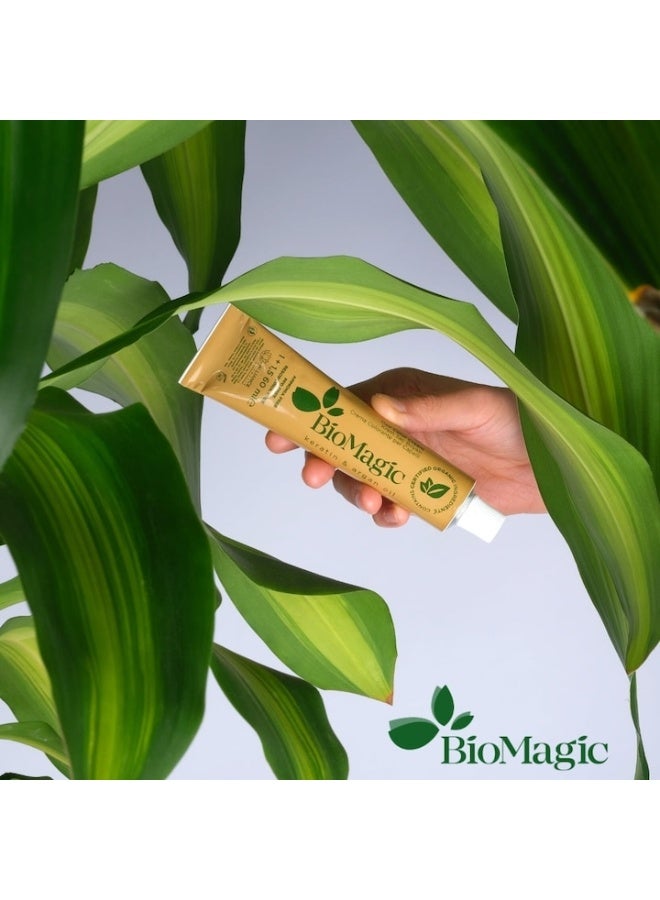 Biomagic Hair Coloring Cream_ 6.72 Dark Beige Blonde 60ml - Image 4